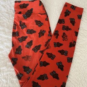 Lularoe OS leggings EUC